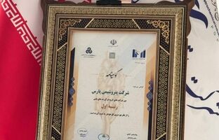 کسب رتبه نخست بهره وری بین ۵۰۰ شرکت برتر ایران توسط پتروشیمی پارس