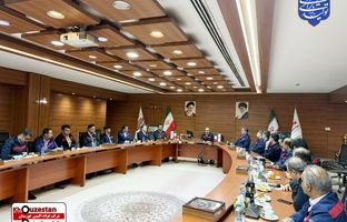 برگزاری اولین نشست شورای راهبردی شرکت فولاد اکسین خوزستان با تأکید بر تولید پایدار و توسعه