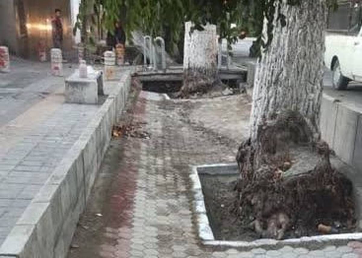 ساماندهی انهار خیابان شریعتی برای بهبود زیرساخت‌های شهری 