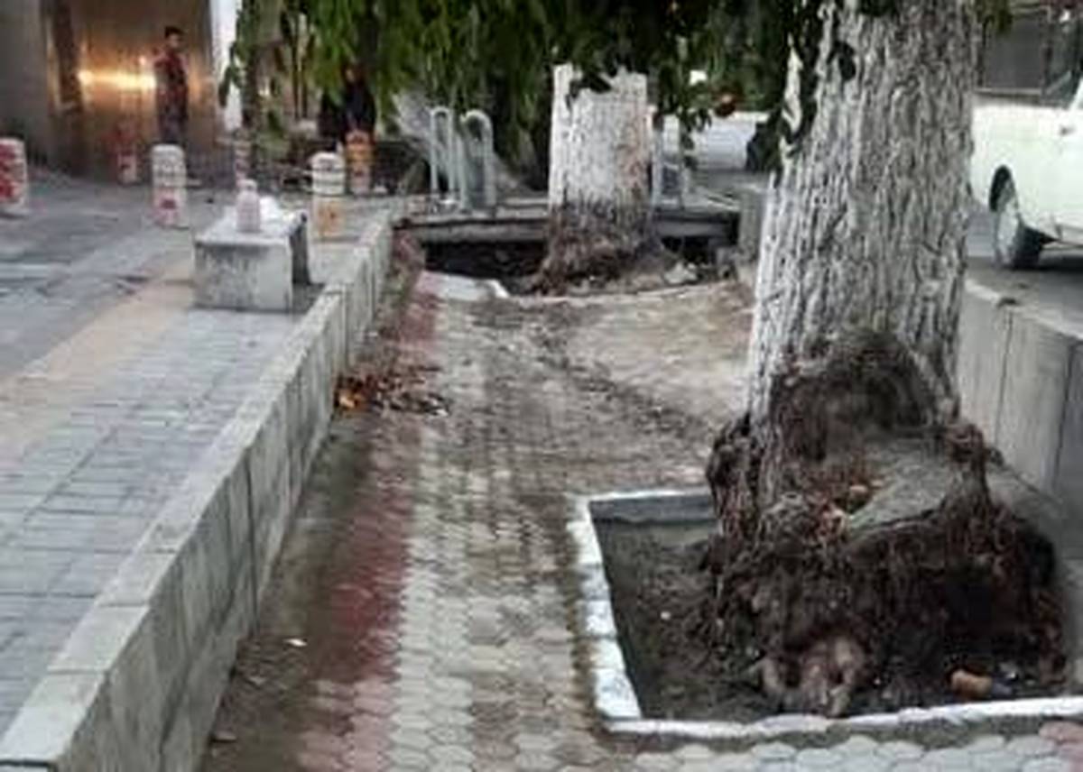 ساماندهی انهار خیابان شریعتی برای بهبود زیرساخت‌های شهری 