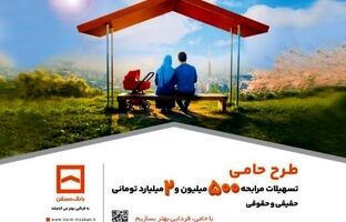 حامی منافع مشتریان هستیم/ طرح «حامی» بانک مسکن برای همه نیازها و سلیقه‌ها