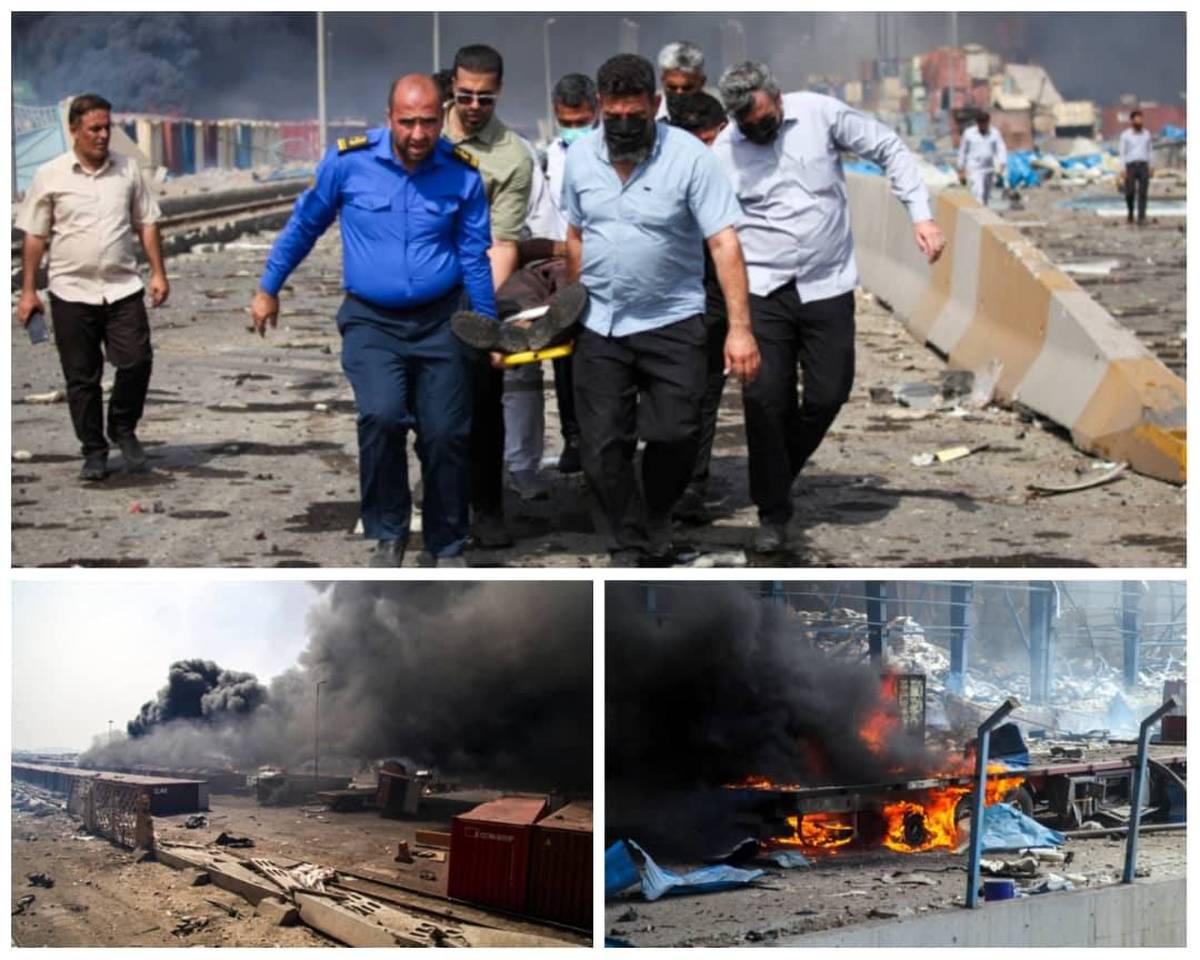 بیمه ایران در کنار هموطنان بندرعباس در پی انفجار تلخ بندر شهید رجایی