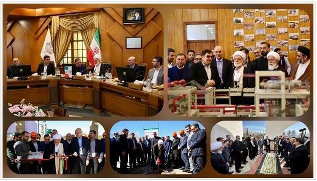 افتتاح و کلنگ زنی پنج طرح مهم در پتروشیمی شازند