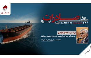 پیام مدیرعامل شرکت صبانور به مناسبت روز ملی صادرات/ صادرات؛ پیشران توسعه، تولید و سرمایه‌گذاری پایدار