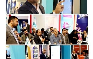  آموزش قابلیت‌های اپلیکیشن "دِی‌دار" در نمایشگاه بورس، بانک و بیمه مشهد