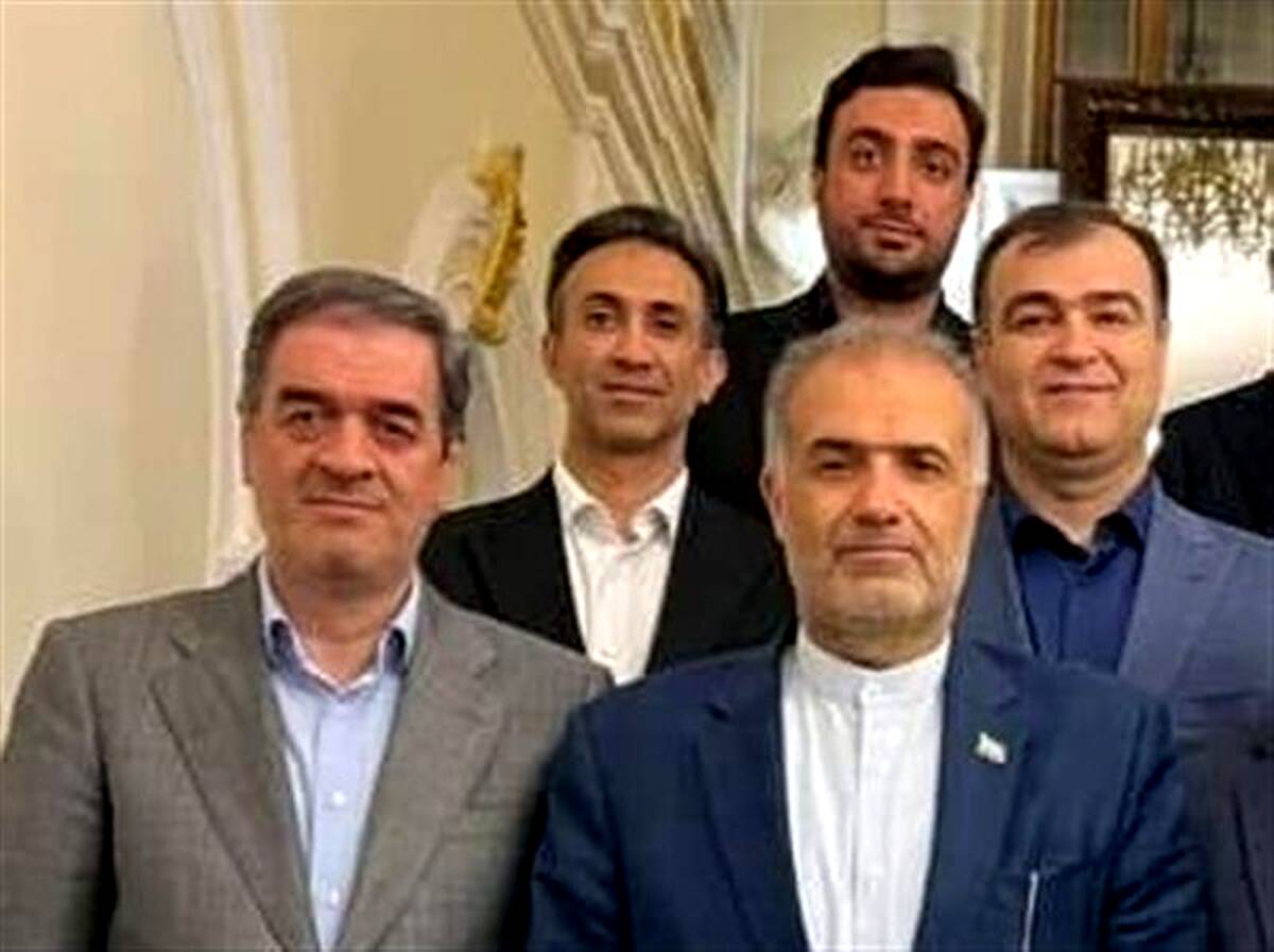 دیدار و گفت‌و‌گوی رئیس کل بیمه مرکزی و سفیر ایران در روسیه
