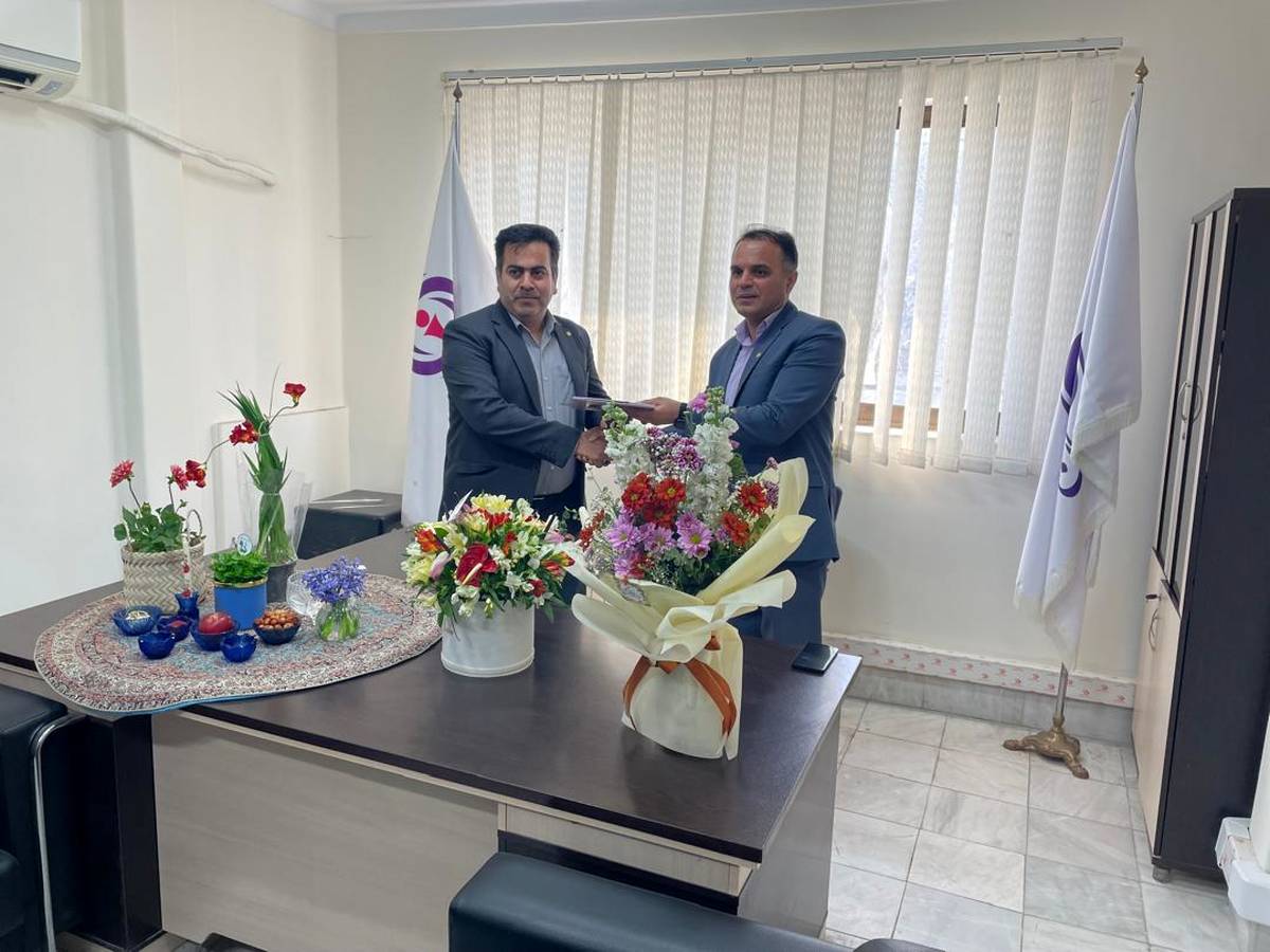 سرپرست شعبه ساری بیمه آرمان معرفی شد