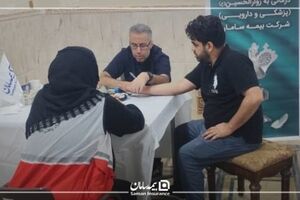 بیش از ۶۰۰ مراجعه روزانه به موکب درمانی بیمه سامان در کربلا