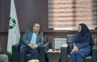 دیدار مدیرعامل ذوب آهن اصفهان با سرپرست اداره کل حفاظت محیط زیست اصفهان