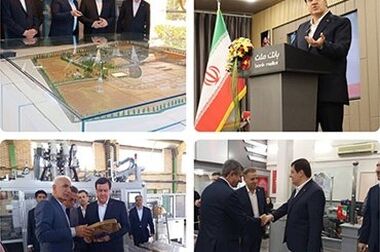 دیدار مدیرعامل بانک ملت با استاندار خراسان جنوبی و بازدید از چند شرکت تولیدی و شعب بانک در استان