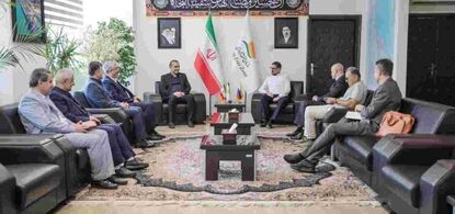 سرکنسول جدید فدراسیون روسیه در گیلان با مدیرعامل سازمان دیدار کرد