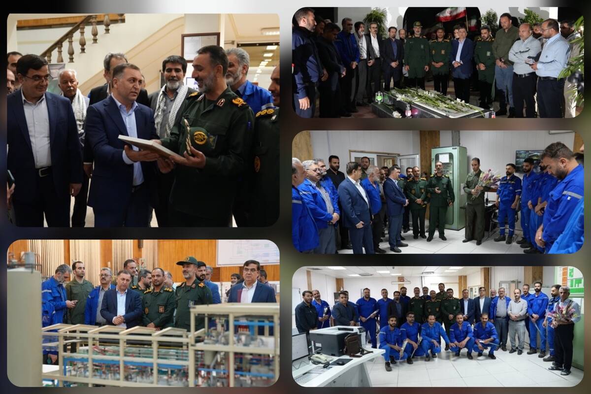 قدردانی فرمانده سپاه استان مرکزی از تلاش‌های مجاهدانه پتروشیمی شازند