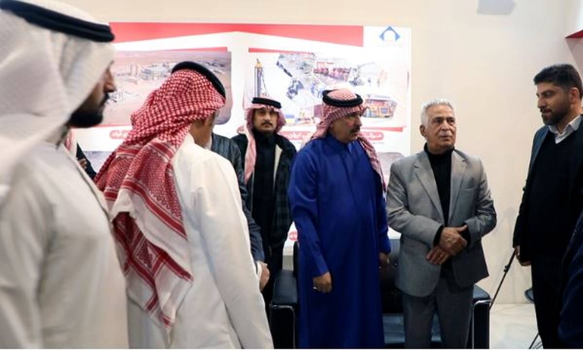 بازدید سفیر عربستان و رئیس خانه معدن ایران از غرفه ایمپاسکو