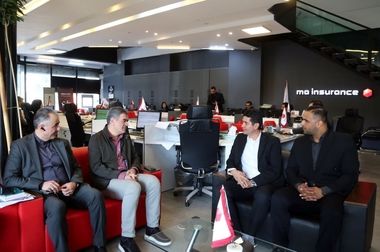 بازدید سرزده رئیس کل بیمه مرکزی از شعبه نوشهر بیمه البرز