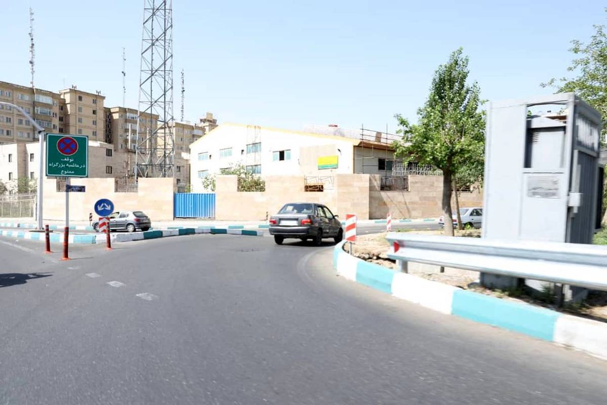 مسیر دسترسی محله شهرآرا  به بزرگراه شهید چمران ایمن شد