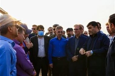 ابلاغ احکام هیئت امنای شهید گمنام نفت و گاز مارون