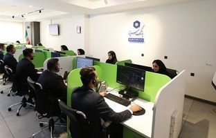 بازدید مدیر عامل بانک سینا از مرکز ارتباط با مشتریان و واحد‌های مستقر در ساختمان میر عماد 