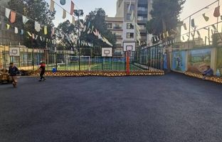 اتمام آسفالت و خط‌کشی ۱۴ مدرسه منطقه یک در کمتر از ۱۵ روز 