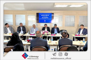 فرهادی‌پور: تحقق اهداف بیمه ملت در گرو هم‌افزایی و تعامل مؤثر همه ارکان شرکت است