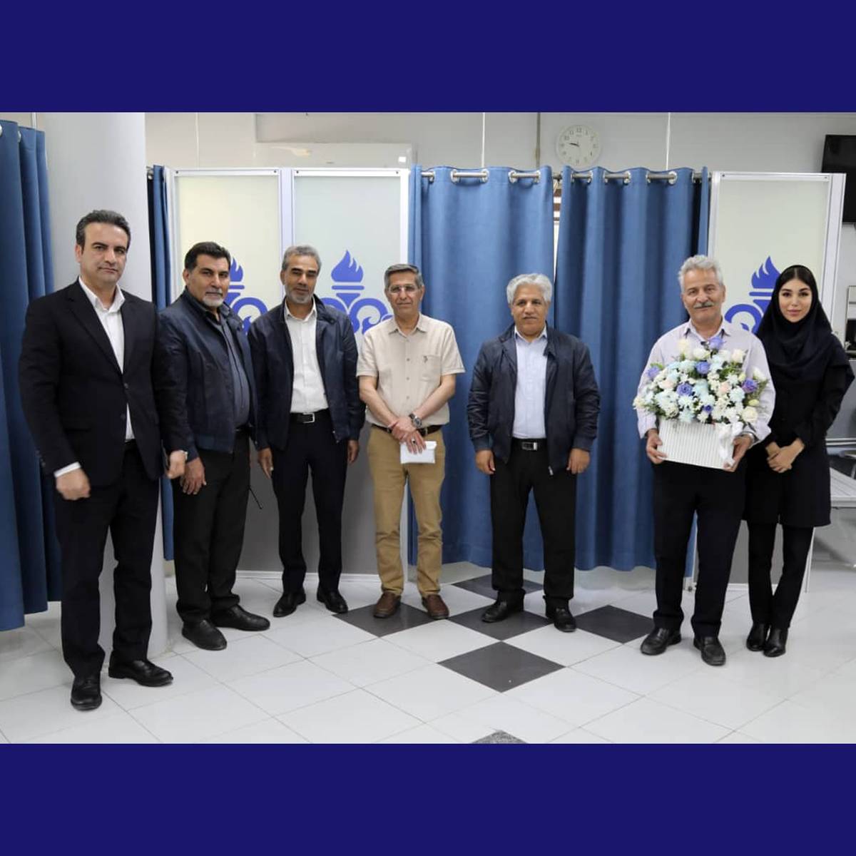 تقدیر از پزشکان درمانگاه شرکت پتروشیمی شیراز به مناسبت روز پزشک