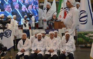 در سفر رئیس‌جمهور به لرستان؛ خط تولید تزریقی اکسیر افتتاح شد