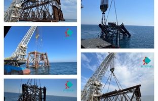 پیام تبریک و گزارش شروع عملیات نصب جکت سکوی بلال از سوی دکتر حمیدرضا ثقفی، مدیرعامل گروه پتروپارس