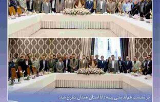 تقدیر نایب‌رئیس مجلس شورای اسلامی از نقش ارزنده بیمه دانا در جنگ رمضان
