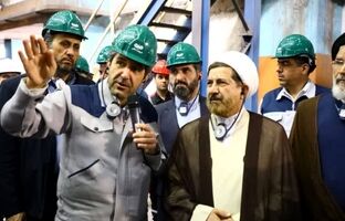 عزم آهنین فولاد سنگان در تحقق شعار سال