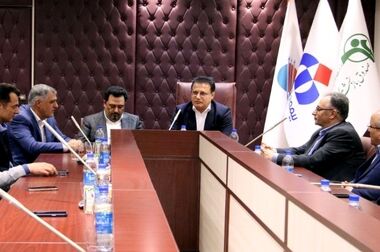 نشست مدیرعامل بیمه دانا با رئیس صندوق بازنشستگی مازندران