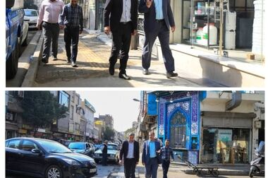 تجلیل شهردار منطقه۱۲ از رئیس پلیس راهور تهران 