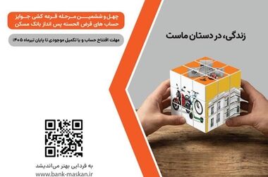 شعب فعال بانک مسکن در روز پنج شنبه ۲۵ تیر ماه اعلام شد