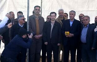 گزارش تصویری(۲) / بهره‌برداری از معدن آنومالی ۱۰ با حضور مدیران ارشد و مسئولان استان
