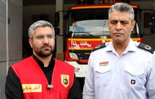 آتش‌نشانان شهرداری تهران پیشگامان خط مقدم امدادرسانی پایتخت در جنگ تحمیلی سوم هستند
