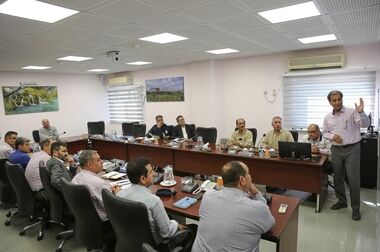 تکریم و معارفه رؤسای حراست شرکت‌های تابعه هلدینگ خلیج‌فارس در ماهشهر