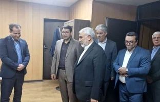 بازدید دکتر جوادی، مدیرعامل موسسه اعتباری ملل ، از واحدهای خدمت رسان صف و ستاد