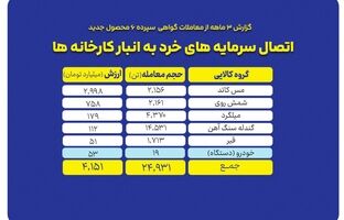 «گواهی سپرده کالایی» نقطه اتصال سرمایه های خرد به انبار کارخانه ها