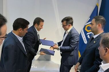 بازدید معاون توسعه کسب و کار و امور بین الملل هلدینگ تاپیکو از شرکت پتروشیمی نوری