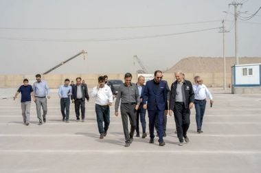 بازدید جانشین پلیس امنیت اقتصادی فراجا از غرفه فولاد اقلید پارس در نمایشگاه متافو