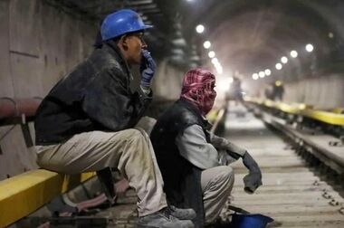 اجرای ۱۵۰۰ متر خط‌کشی مسیر دوچرخه در بوستان پیروزی