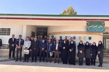 بررسی روند فعالیت کارخانه فرآوری در بازدید معاون فنی شرکت سنگ‌آهن مرکزی ایران
