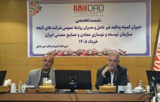 قائم مقام ایمیدرو: رخدادهای اخیر ضرورت تقویت پدافند غیرعامل در بخش معدن و صنایع معدنی را صدچندان کرده است