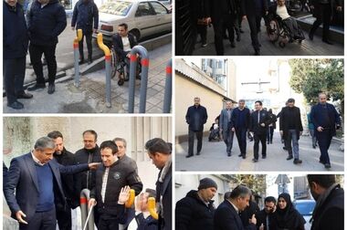 شهردار منطقه ۱۲ به دیدار جانباز دوران دفاع مقدس رفت