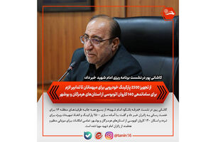 از تجهیز ۲۵۰۰ پارکینگ خودرویی برای میهمانان تا تدابیر لازم برای ساماندهی ۱۴۰ کاروان اتوبوسی از استان‌های هرمزگان و بوشهر