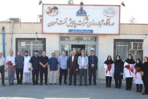 تقدیر مدیران پالایش نفت تهران از پرستاران مرکز سلامت شرکت
