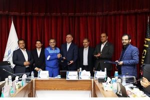 تقدیر از فرمانده ارشد کمیته شرایط اضطراری منطقه پارس با حضور معاون وزیر نفت و استاندار بوشهر