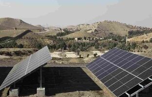 توسعه نیروگاه خورشیدی بوستان جنگلی سرخه‌حصار به ۱۵۵ کیلووات