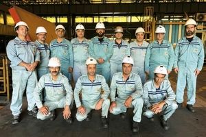 ثبت دومین رکورد ماهانه تولید کلاف سرد در خط کورکتیو ۴ نورد سرد فولاد مبارکه