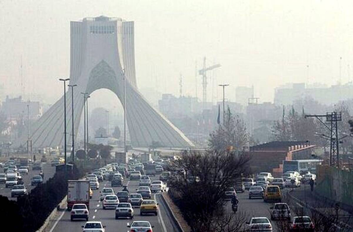 آلودگی هوا در تهران تشدید شد؛ وضعیت هوای پایتخت قرمز