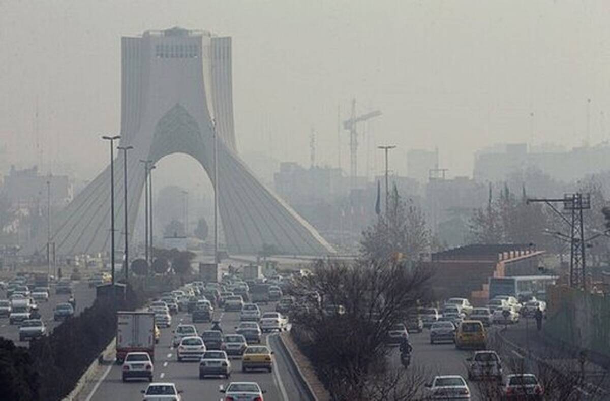 آلودگی هوا در تهران تشدید شد؛ وضعیت هوای پایتخت قرمز