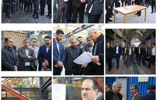 بازدید اعضای کمیسیون برنامه‌وبودجه شورا از قلب تهران
